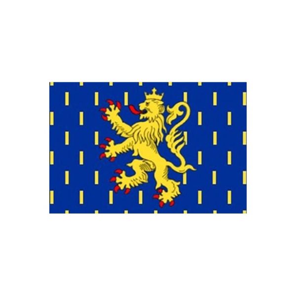Drapeau De La Bourgogne-Franche-Comté, France, Design Unique, Double Couture, Couleurs Vives, Tissu Renforcé, Taille - 90 X 150 Cm
