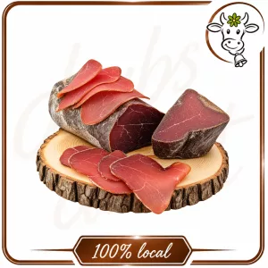 Bresi viande de boeuf seché et fumé du haut doubs