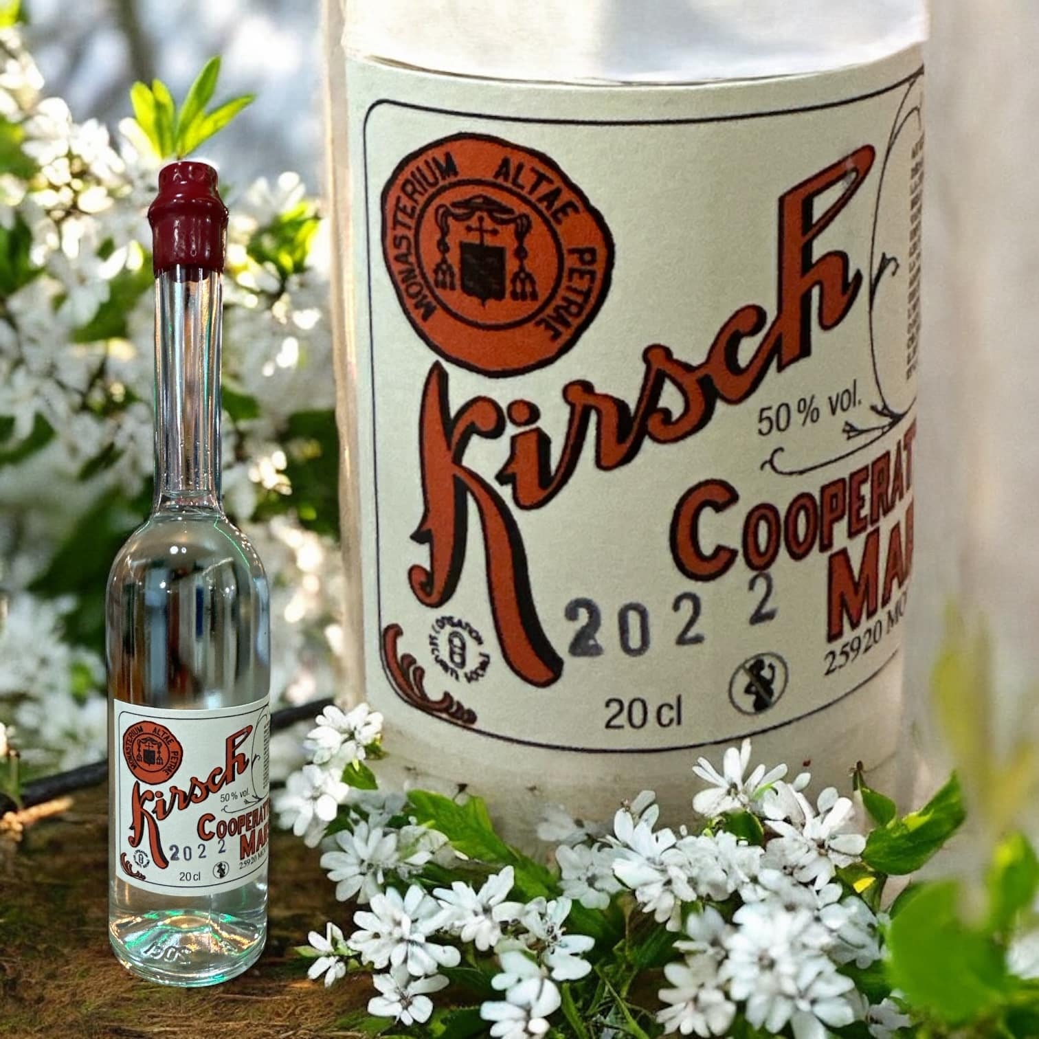 la bouteille de 20cl de kirsch de la marsotte