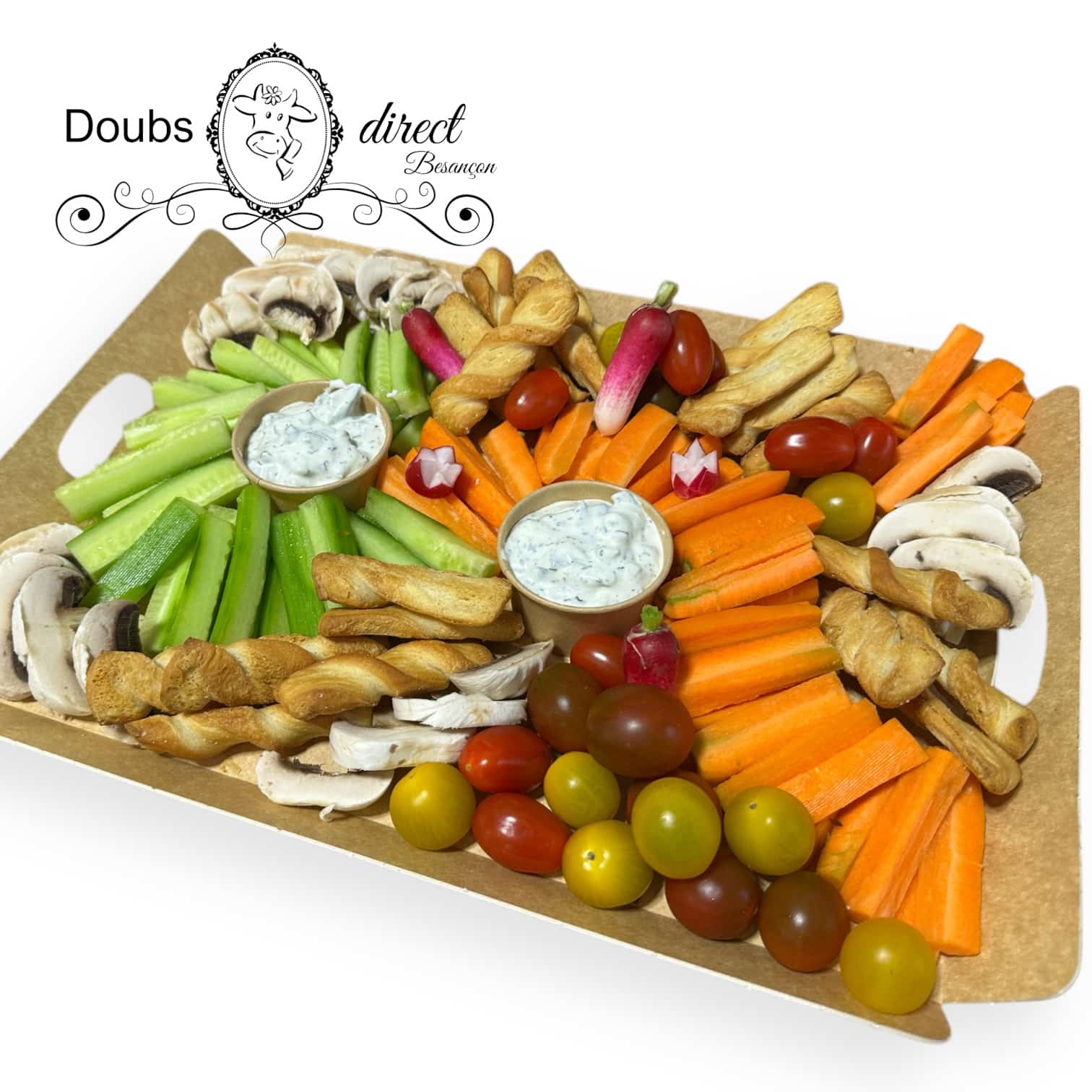 plateau de crudités à croquer