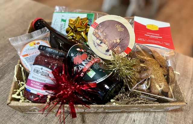 Paniers fin d'année bière de noël