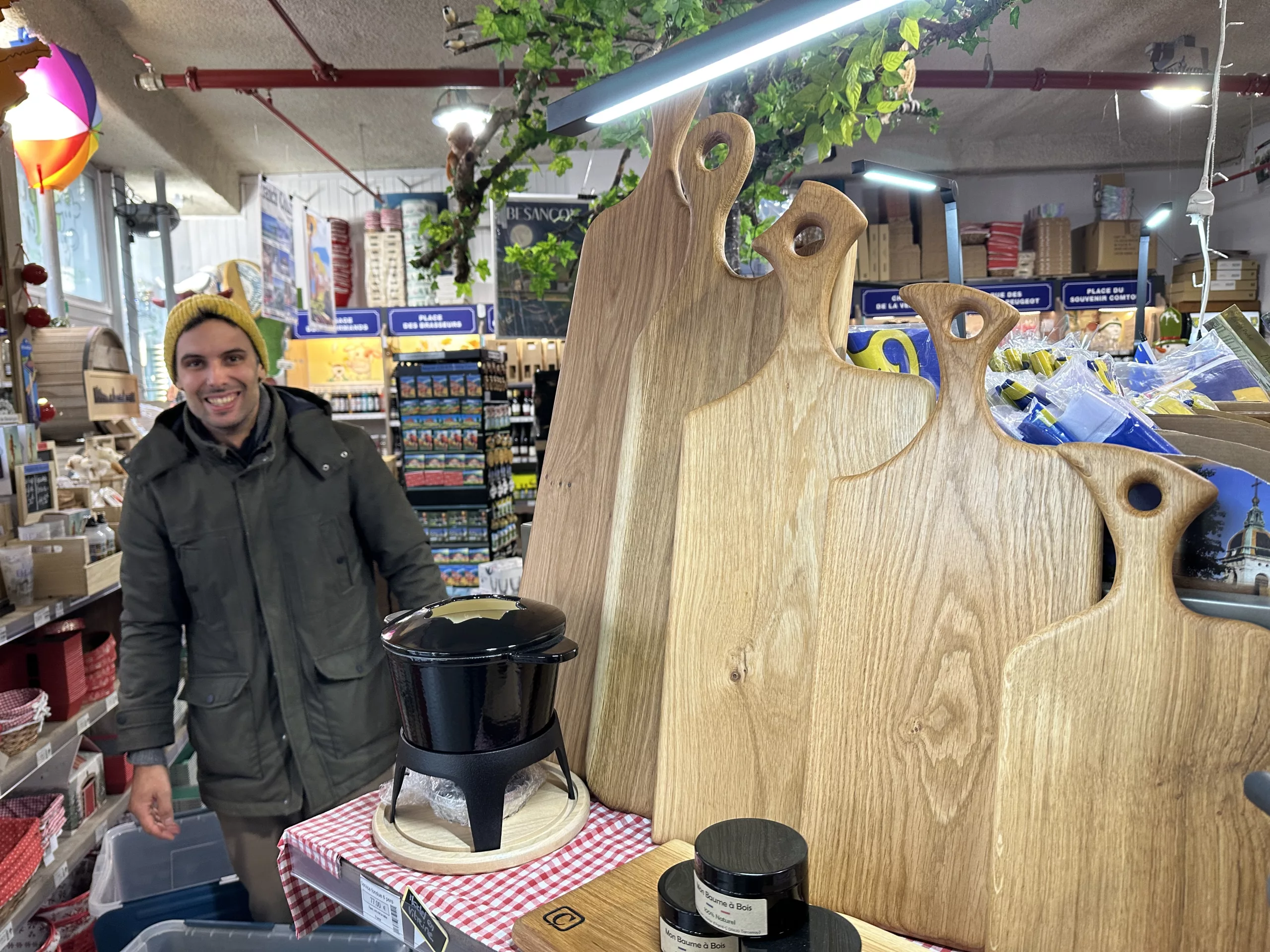 grande planche en chêne apéro