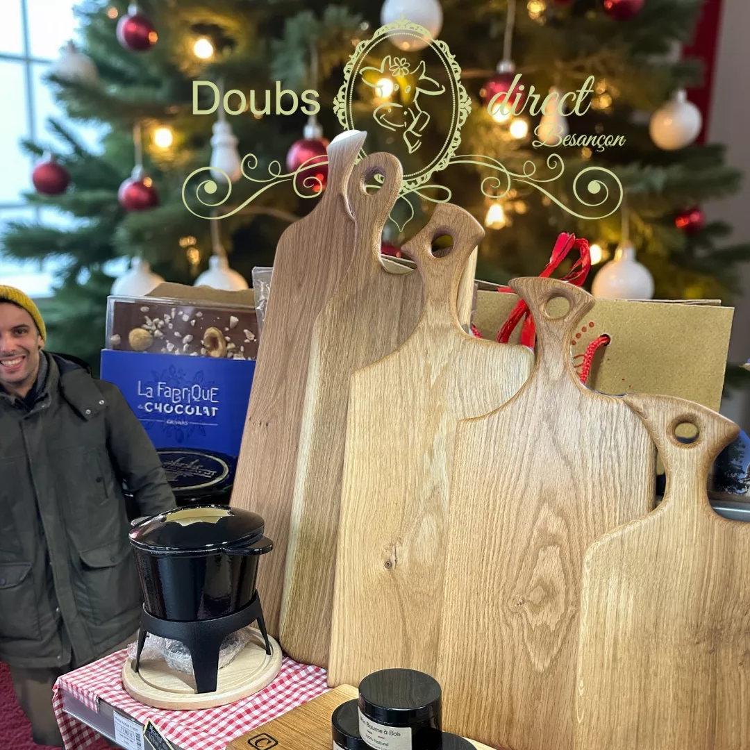 cadeau de noel une planche grande local