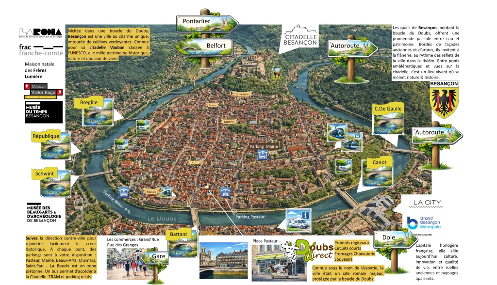 plan ville besancon tourisme