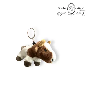 porte clé peluche vache