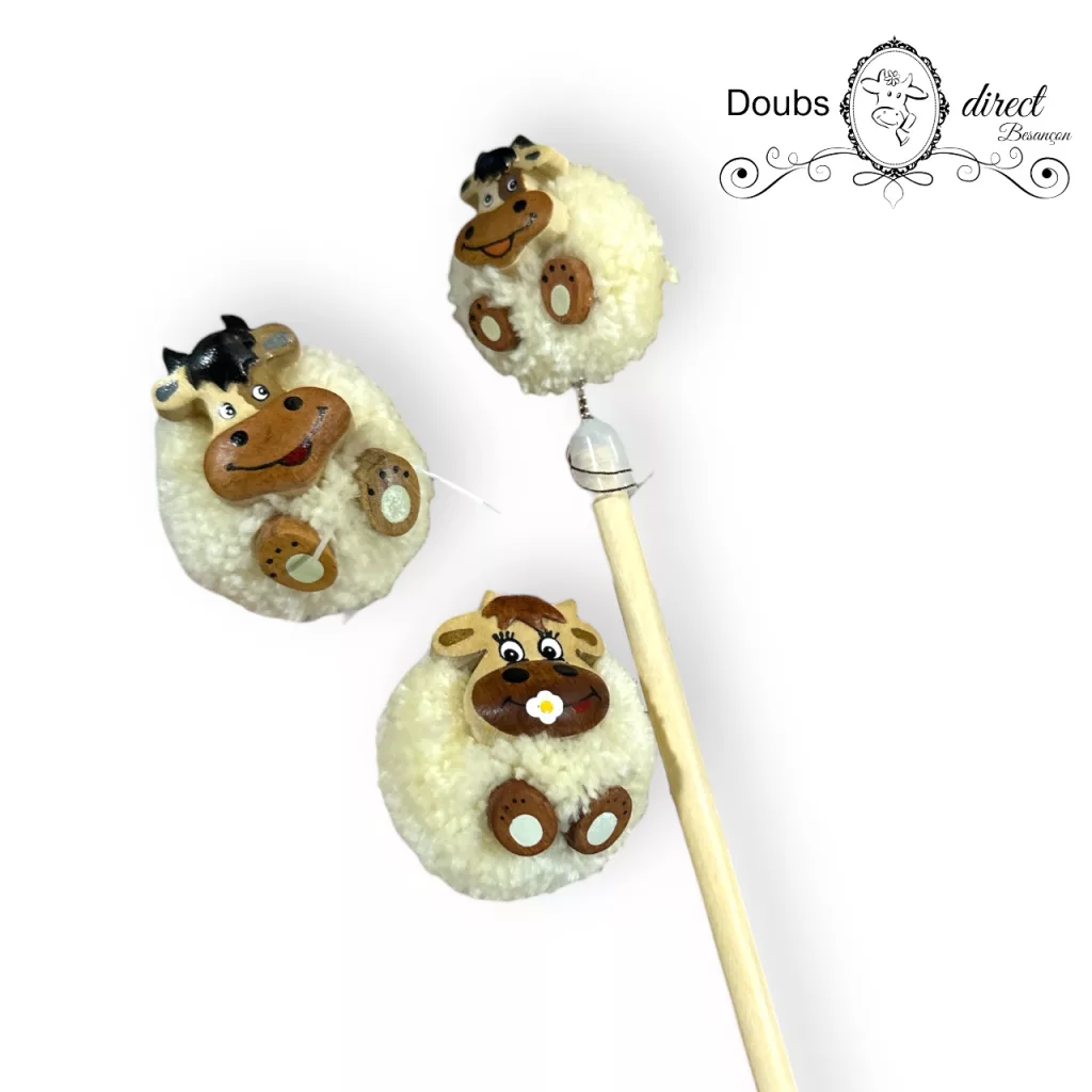 vaches pompons