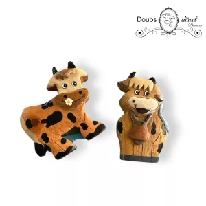 Magnet Vache en bois
