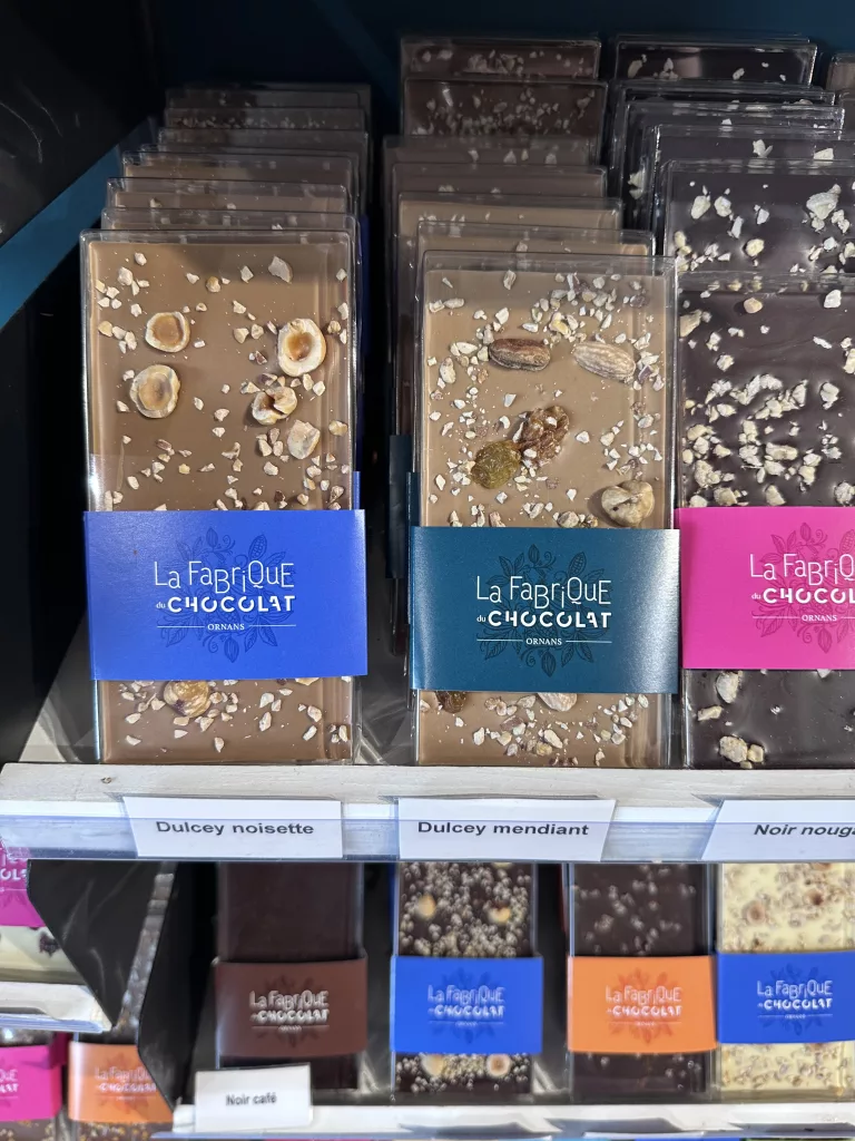 Tablette de chocolats