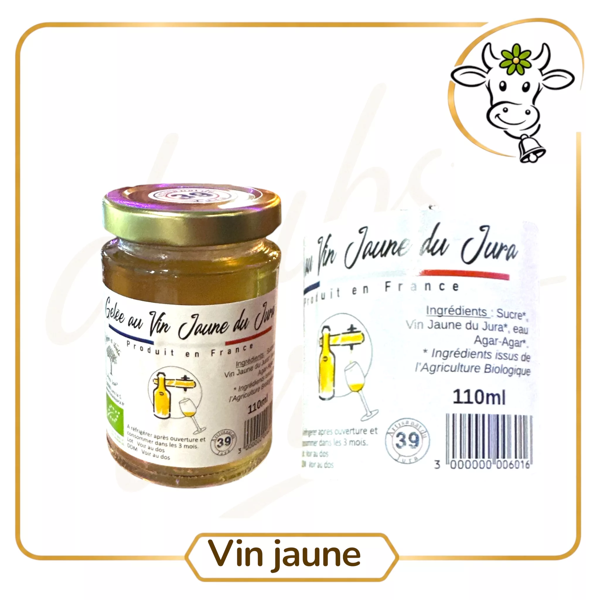 Gelée de vin jaune bio