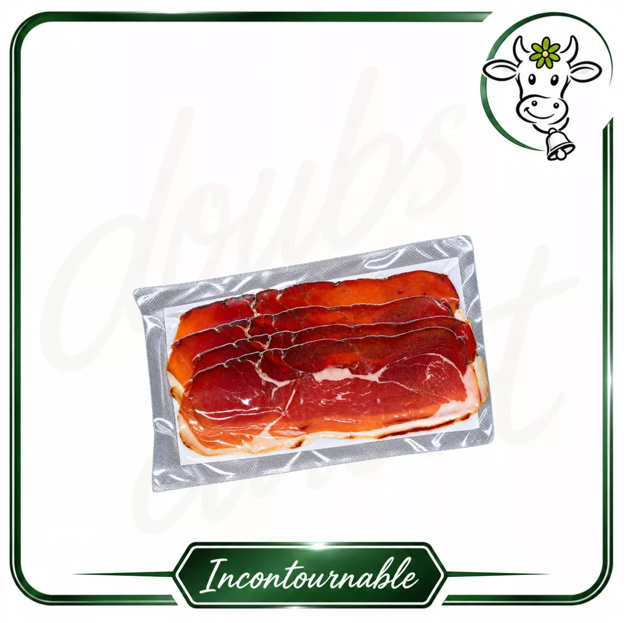 Tranche de jambon de luxeuil